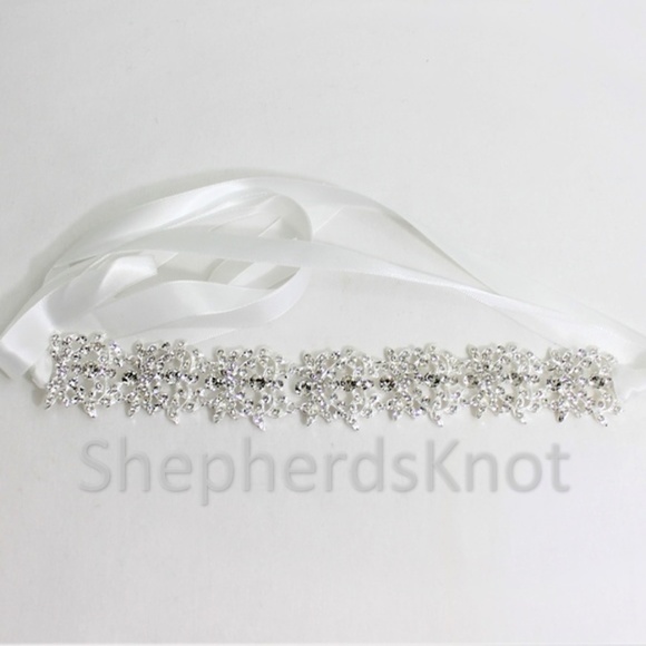 New Headband Tiara Rhinestone Bride Wedding Fairy - Picture 2 of 8